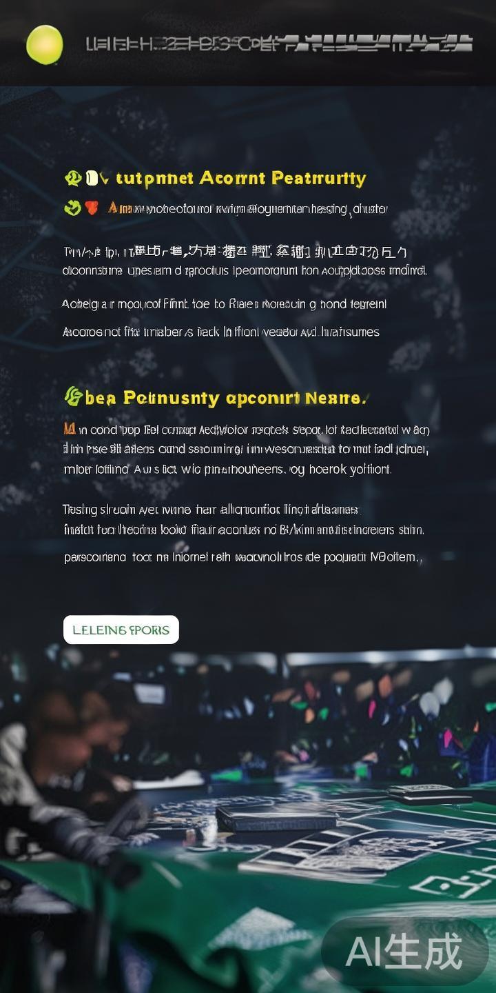 乐竞体育开户后如何全面完善账号安全设置保障账户安全