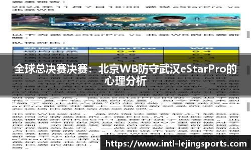 全球总决赛决赛：北京WB防守武汉eStarPro的心理分析